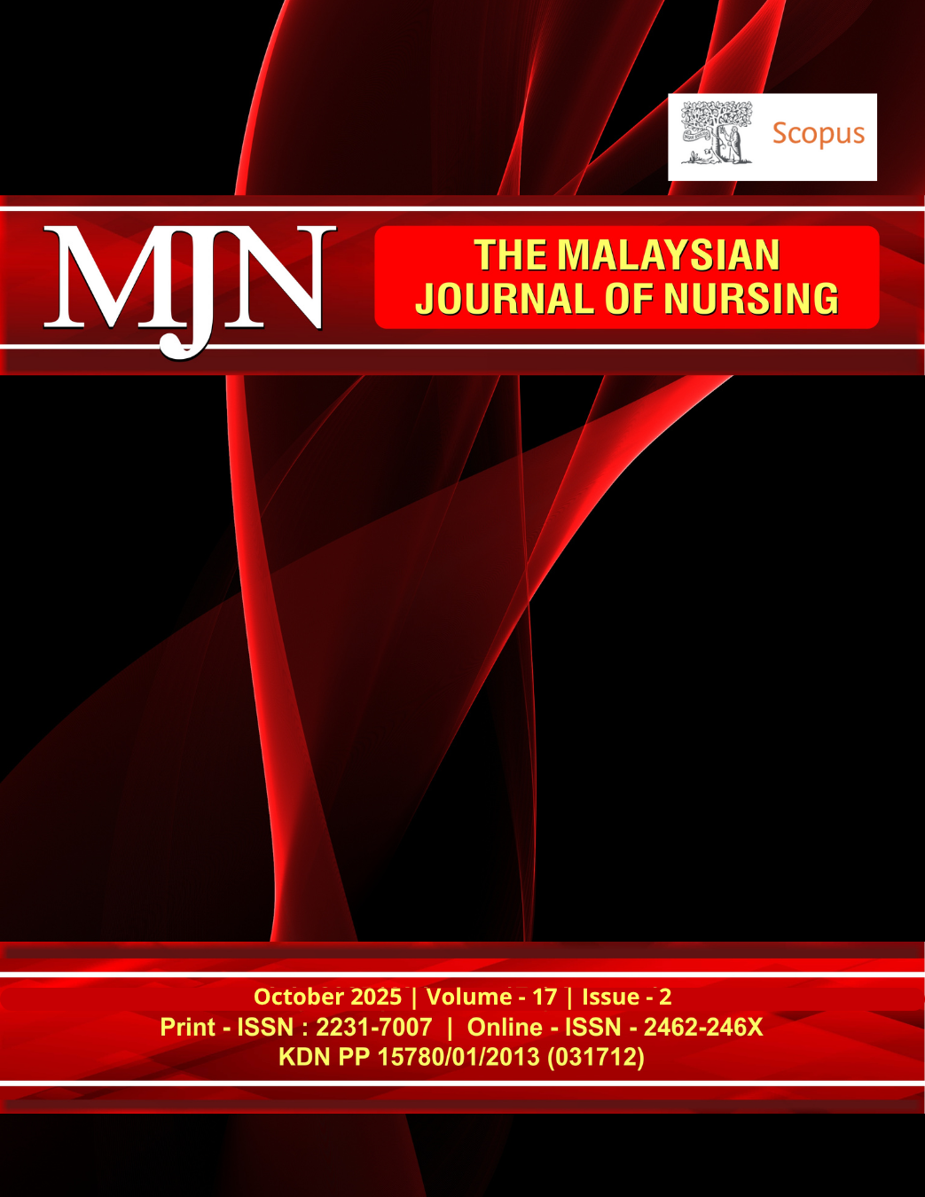 					View Vol. 17 No. 2 (2025): The Malaysian Journal of Nursing
				